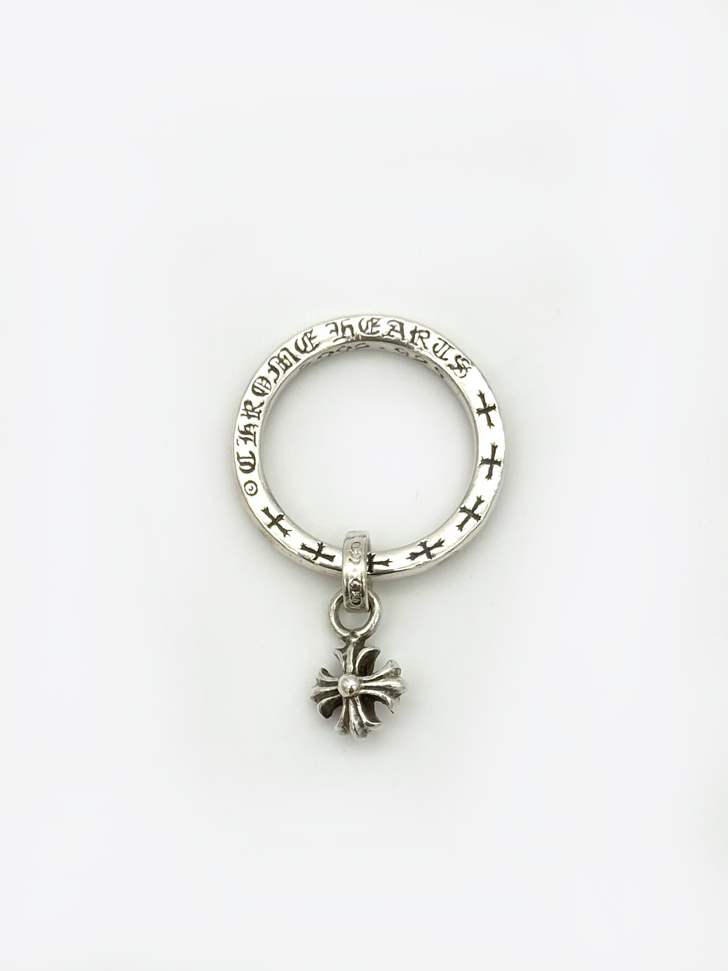 CHROME HEARTS CHプラス スタックチャーム NTFLリング NTFL CH Plus Ring | Savethechrome Shop